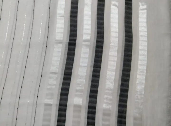 Lawn khadi border scarf