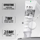 Nano Hydroxyapatite Toothpaste 7.5% nHAP – Enamel Strengthening, Teeth Whitening & Sensitivity Protection | Fluoride-Free Daily Oral Care | 120g
