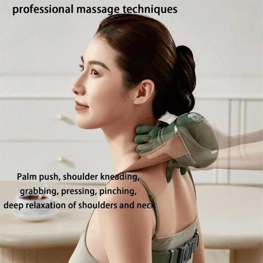 Melt Away Neck Pain at Home 💆 | Wireless Shiatsu Massager with Heat
