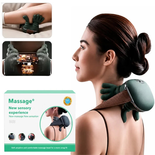 Melt Away Neck Pain at Home 💆 | Wireless Shiatsu Massager with Heat