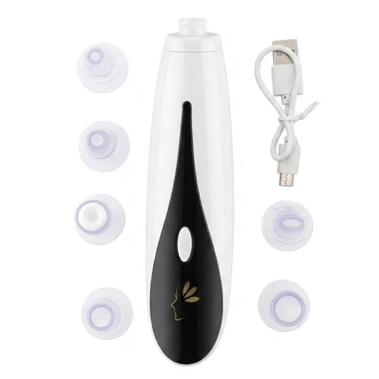 Clear Pores Instantly 🖤 | Rechargeable Blackhead Remover Vacuum | Deep Pore Cleansing Device