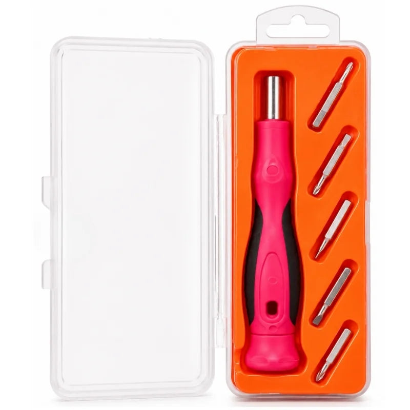 5-in-1 Precision Screwdriver Set | Multi-Bit Repair Tool Kit for Electronics